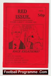 Manchester United Red Issue Fanzine October 1991