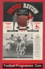 Manchester United v Everton 1960 – Man United