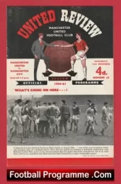 Manchester United v Manchester City 1960 – Man Utd