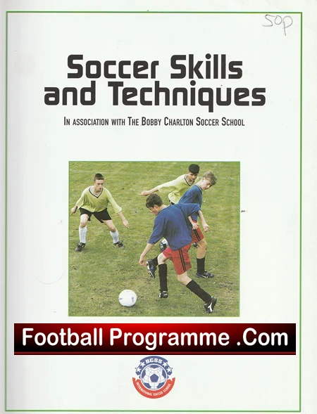 Bobby Charlton Soccer Skills and Techniques Book 2002 - Image 3