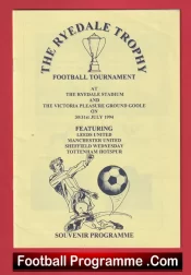 Ryedale Trophy Goole – Manchester United Leeds – Spurs 1994 + David Beckham