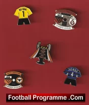 Manchester United Football Badge Collection Man Utd Badges X 5