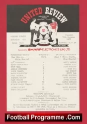 Manchester United v Sheffield Wednesday 1988 – Reserves Mark Robins