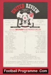 Manchester United v Manchester City 1989 – Reserves Mark Robins