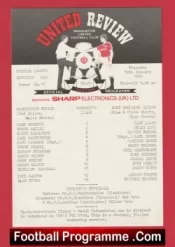 Manchester United v WBA 1989 – Reserves Gordon Strachan