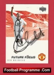 Manchester United Ben Muirhead Autograph Signed Football Card Man Utd