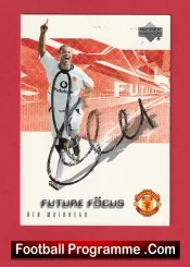 Manchester United Ben Muirhead Autograph Signed Football Card Man Utd