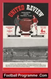 Manchester United v Leicester City 1963 – Man Utd