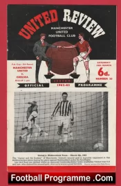 Manchester United v Chelsea 1963 – Man Utd