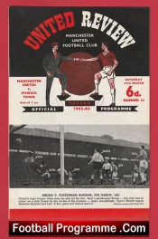 Manchester United v Ipswich Town 1963 – Man Utd