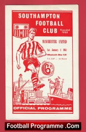 Southampton v Manchester United 1964 – FA Cup 2nd Date