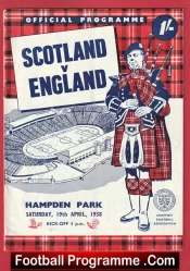 Scotland v England 1958 – Bobby Charlton First Match England Debut