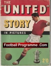 Manchester United Story – Magazine Booklet Man Utd 1950s Busby Babes