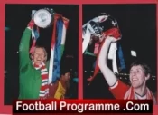 Manchester United Mixture Of Cup Final Colour Photographs X 13