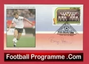Manchester United England Bryan Robson Autographed Signed FDC First Day Cover