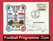 Manchester United Ray Wilkins + Frank Stapleton Autographed Signed FDC 1983