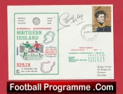 Manchester United N Ireland Sammy McIlroy Autographed Signed FDC 1992