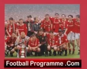 Manchester United Brian McClair Signed Autographed Football Photograph