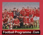 Manchester United Brian McClair Signed Autographed Football Photograph