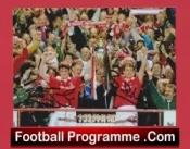 Manchester United Bryan Robson + Steve Bruce Signed Autographed Football Photograph