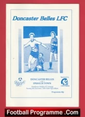 Doncaster Belles Ladies v Ipswich Town 1991 – Womens Football