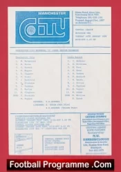 Manchester City v Leeds United 1989 – Reserves Match + Justin Fashanu