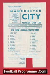 Manchester City v Oldham Athletic 1967 – Reserves Match + Bingham