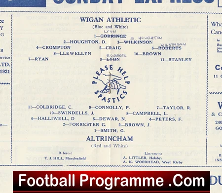 Wigan Athletic v Altrincham 1966 - Cheshire League Cup Final - Image 3