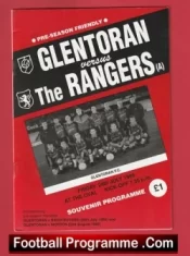 Glentoran v Glasgow Rangers 1995 – Pre Season Friendly Ireland