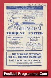 Gillingham v Torquay United 1951 – 1950s
