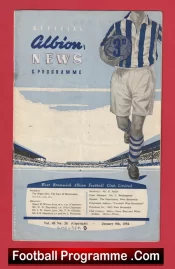 West Bromwich Albion v Chelsea 1954 – WBA