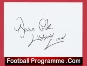 Glasgow Celtic Lisbon Lions Autographed Signed Cards