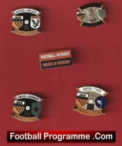 Manchester United Football Badge Collection Man Utd Badges X 5