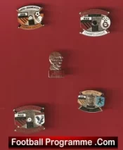 Manchester United Football Badge Collection Man Utd Badges X 5