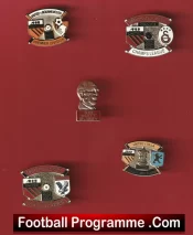 Manchester United Football Badge Collection Man Utd Badges X 5