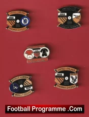 Manchester United Football Badge Collection Man Utd Badges X 5