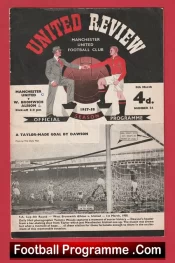 Manchester United v WBA 1958 – Munich Season + Token Bobby Charlton