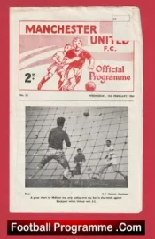 Manchester United v Sheffield United 1964 – Reserves David Sadler