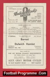 Barnet v Dulwich Hamlet 1948 – FA Amateur Cup 1940s