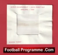 England World Cup 1966 – Genuine Match Tickets Wallet
