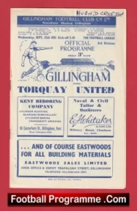 Gillingham v Torquay United 1951 – 1950s