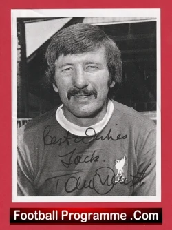 Liverpool Tommy Smith Autograph Signed Picture - football memorabilia