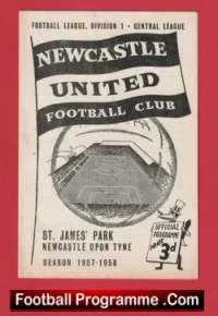 Newcastle United v Gwardia 1957 – Warsaw Poland Team