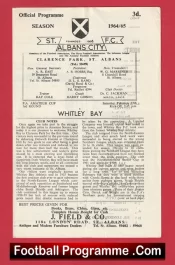 St Albans City v Whitley Bay 1965 – FA Amateur Cup