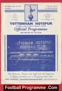 Tottenham Hotspur v West Ham United 1960