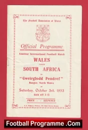 Wales v South frica 1953 – Gweirglodd Pendref Bangor