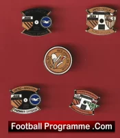 Manchester United Football Badge Collection Man Utd Badges X 5