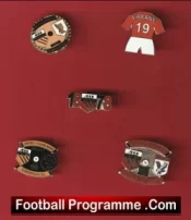 Manchester United Football Badge Collection Man Utd Badges X 5