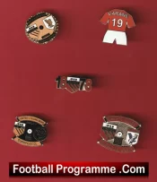 Manchester United Football Badge Collection Man Utd Badges X 5