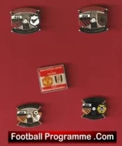Manchester United Football Badge Collection Man Utd Badges X 5